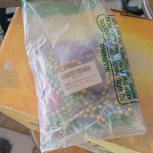 5 For 25.00/ Mardis Gras,set Of 24 Beaded Necklaces